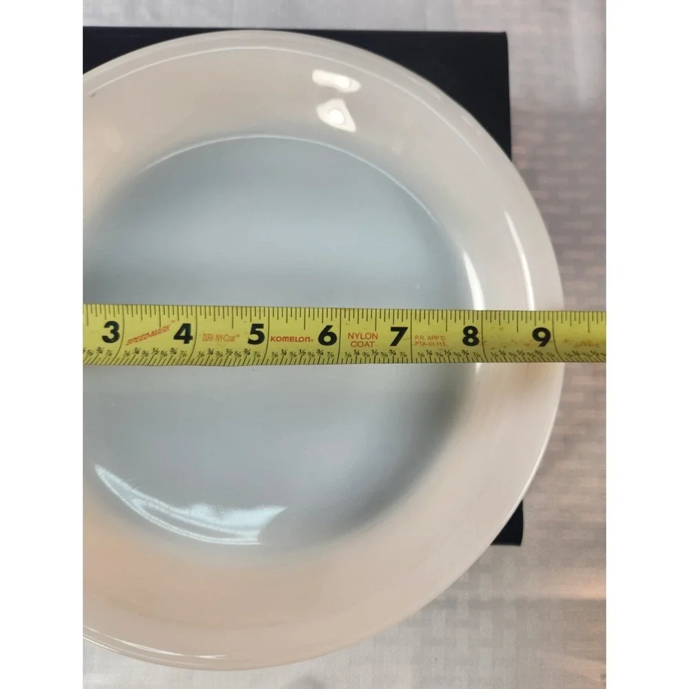 Vintage Anchor Hocking Fire King 460 Pie Plate Peach Luster Peach Lusterware 9